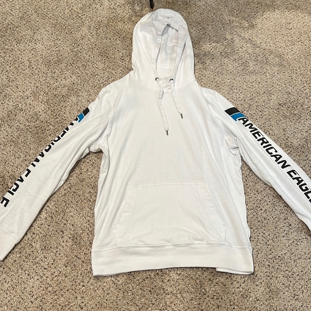 White hoodie